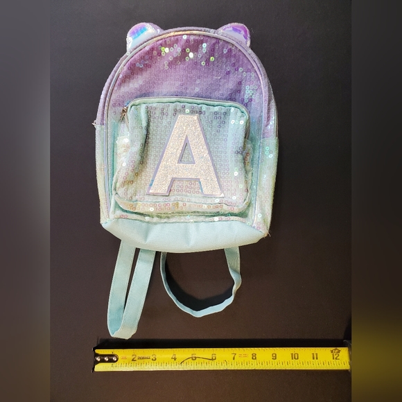 Justice "A" small backpack - Picture 2 of 4